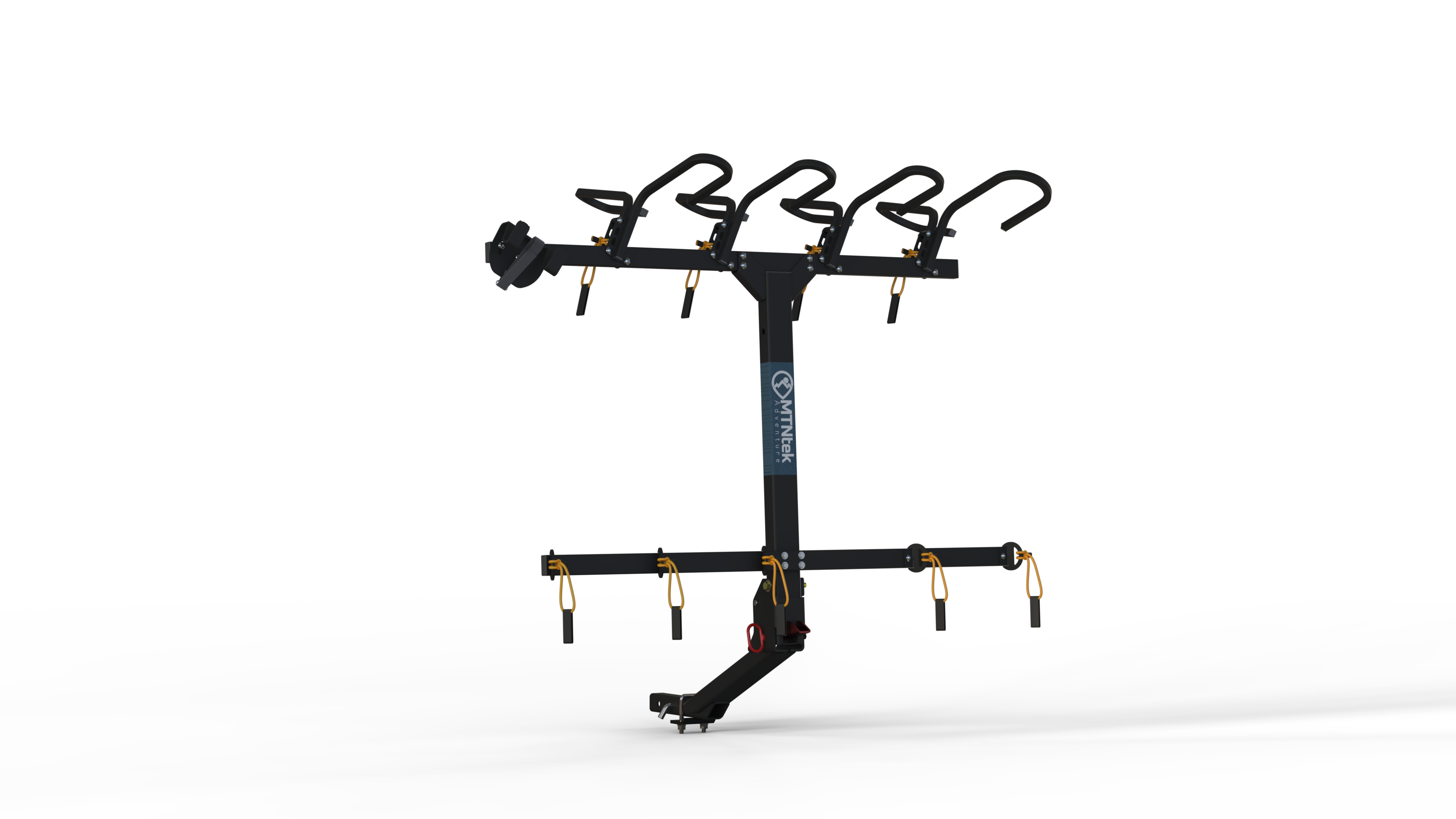 RSD5 — 5-Bike Hitch Rack | Configurable, Made in USA | MTNtek
