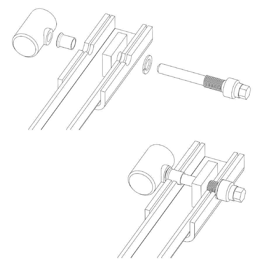 Threaded Locking Hitch Pin